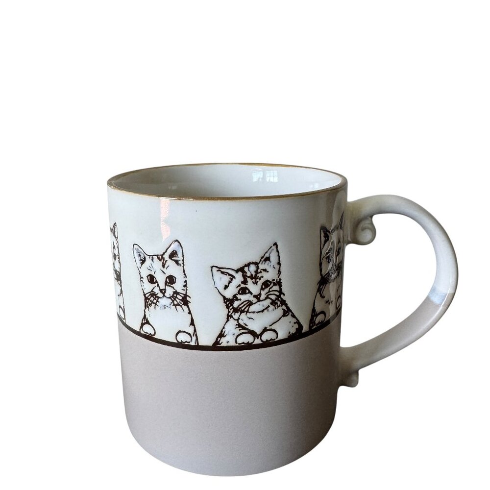 Spectrum Designz Cat Kitten Coffee Mug Oversized Neko Kitty 21 Oz Ceramic 2023